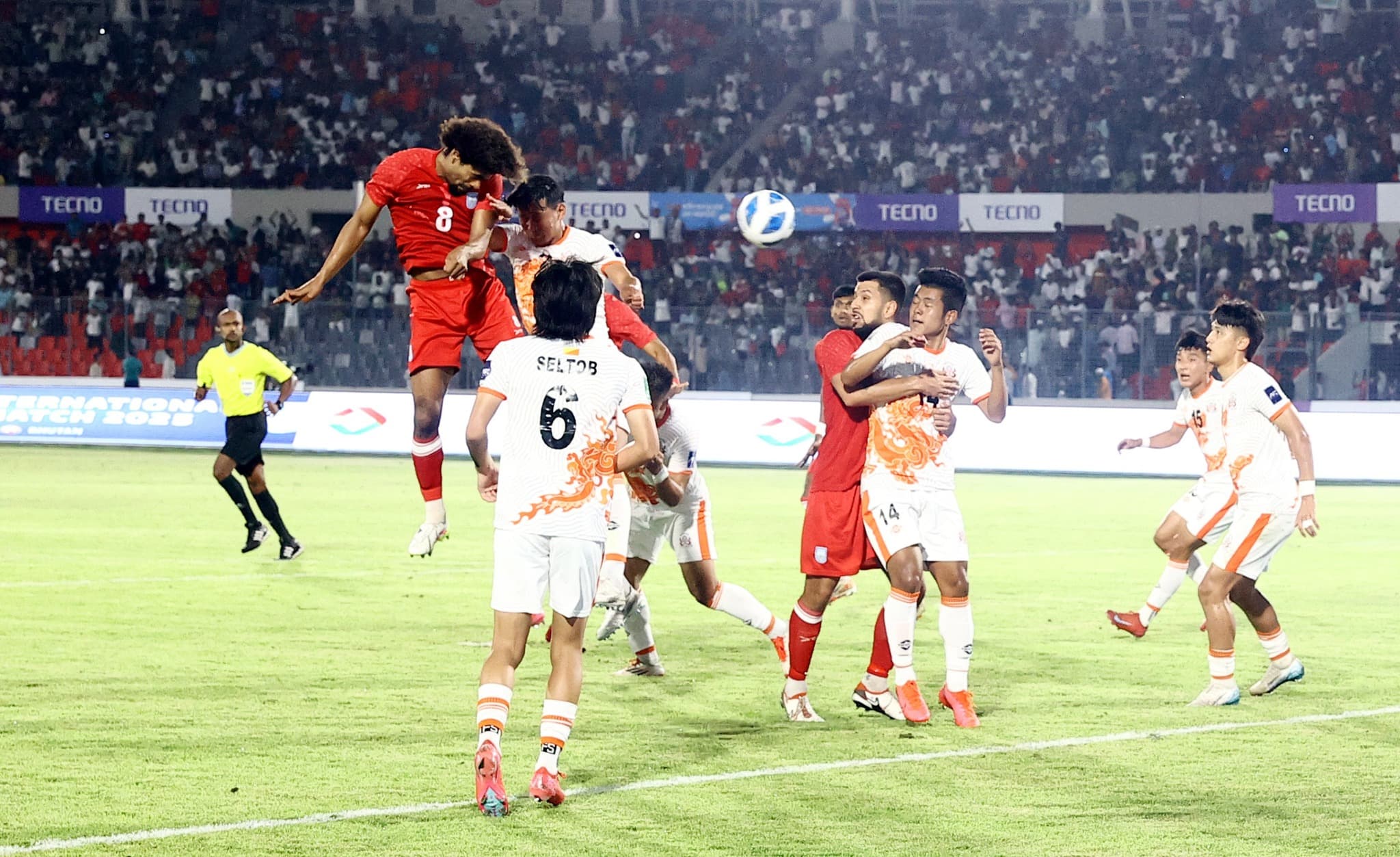 हम्जाको गोलमा बंगलादेशको सहज जित