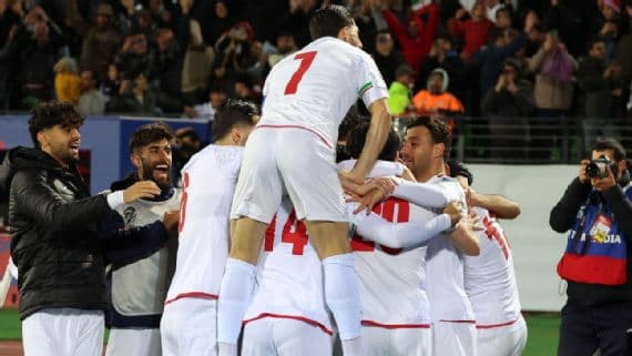 इरान लगातार चौथोपल्ट विश्वकपमा