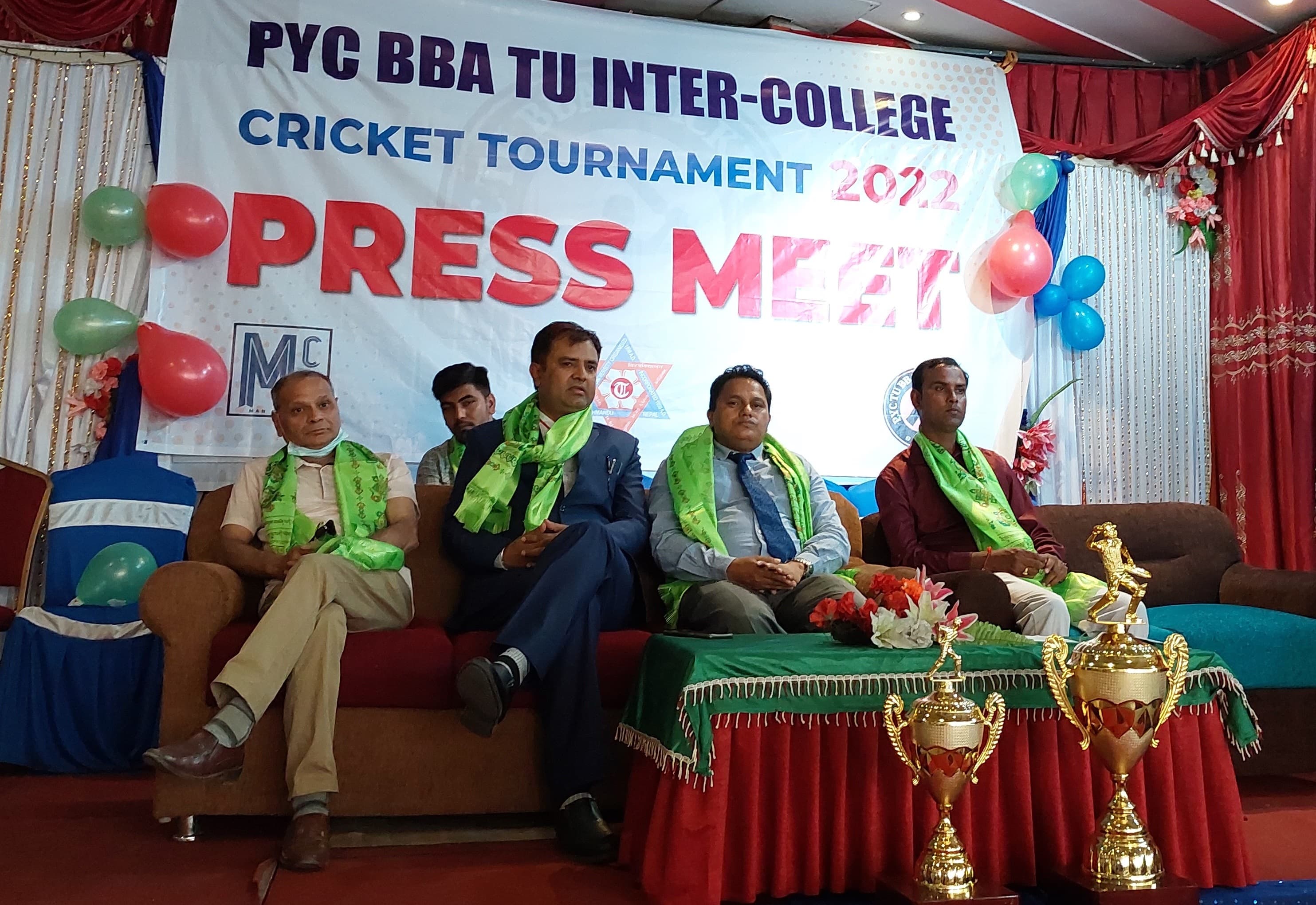 बीबीए कप क्रिकेटको तयारी पूरा