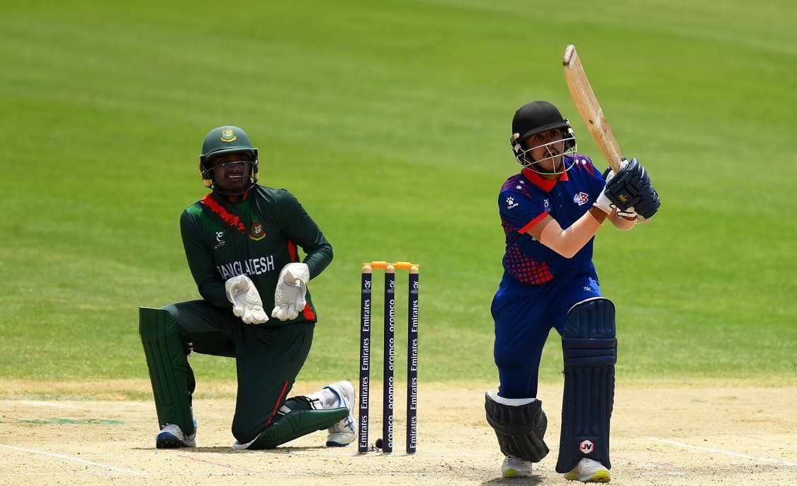 नेपालले बंगलादेशलाई दियो १७० रनको लक्ष्य 
