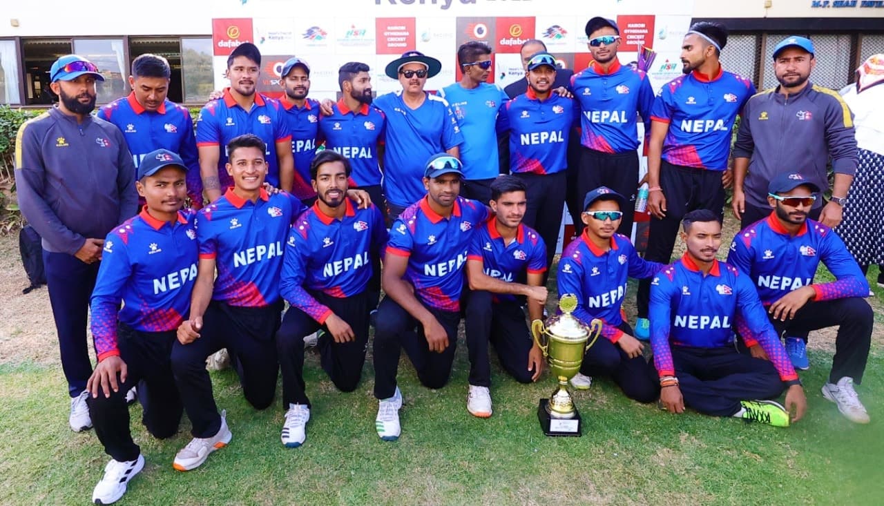 नेपाललाई केन्याविरुद्धको टी-ट्वान्टी सिरिज