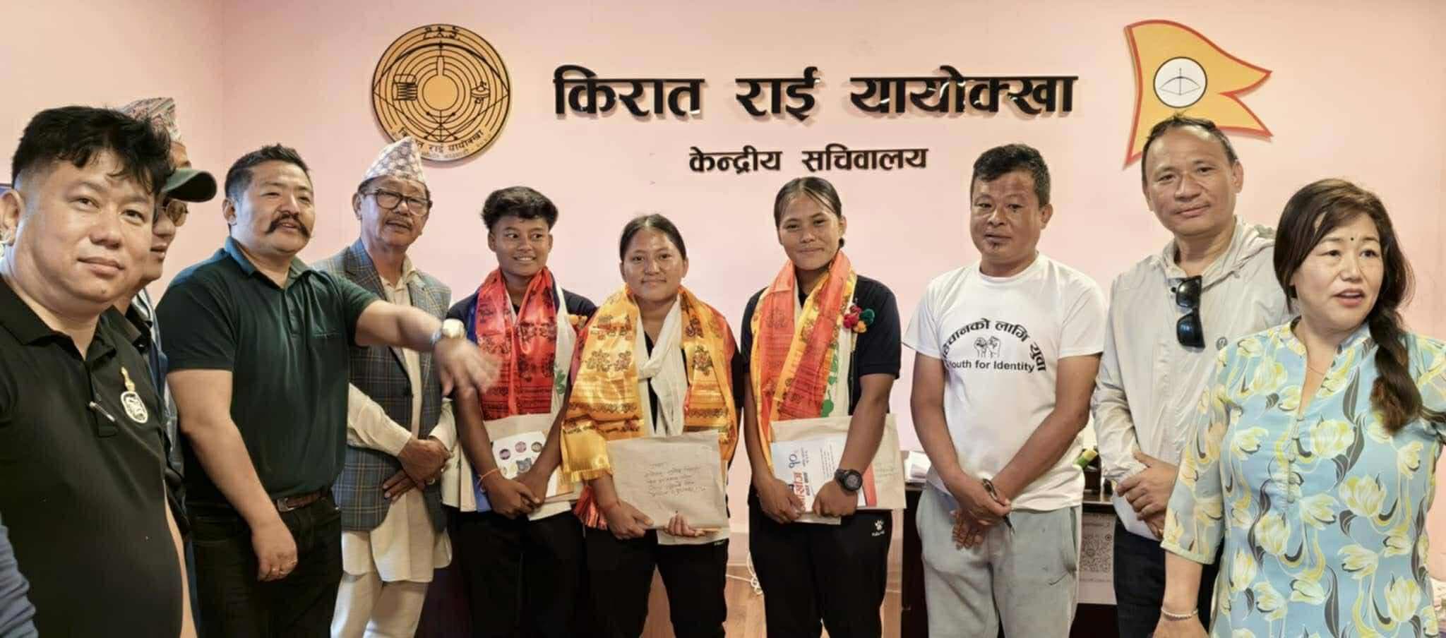 पूर्णिमा, सिम्रन र अनिशा सम्मानित