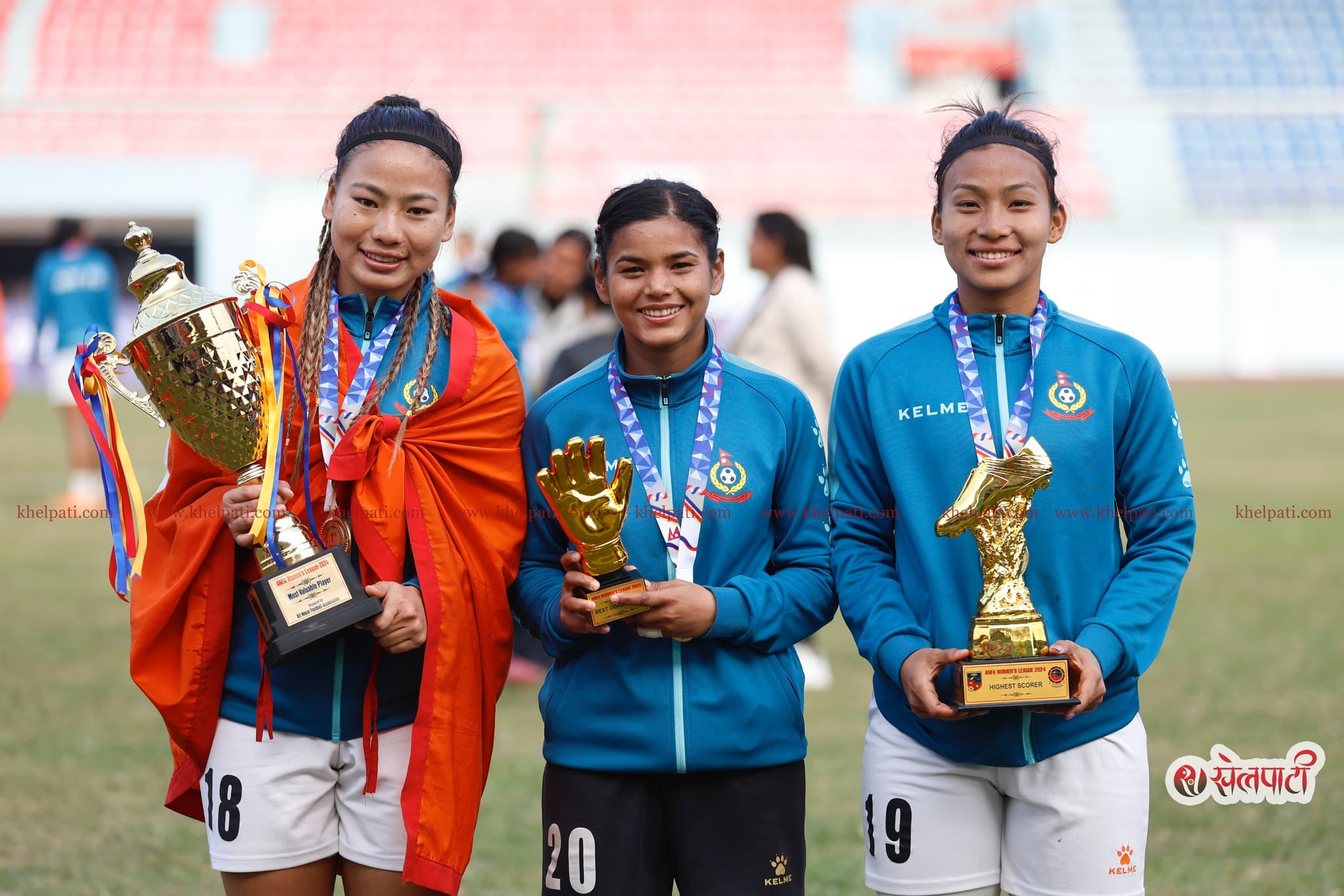 एन्फा महिला लिगकी उत्कृष्ट गोलकिपर राष्ट्रिय टोलीमा अटाइनन्