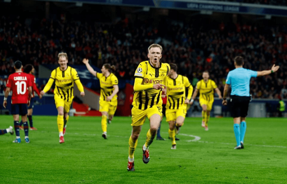 लगातार च्याम्पियन्स लिगको क्वार्टरफाइनलमा डर्टमुन्ड