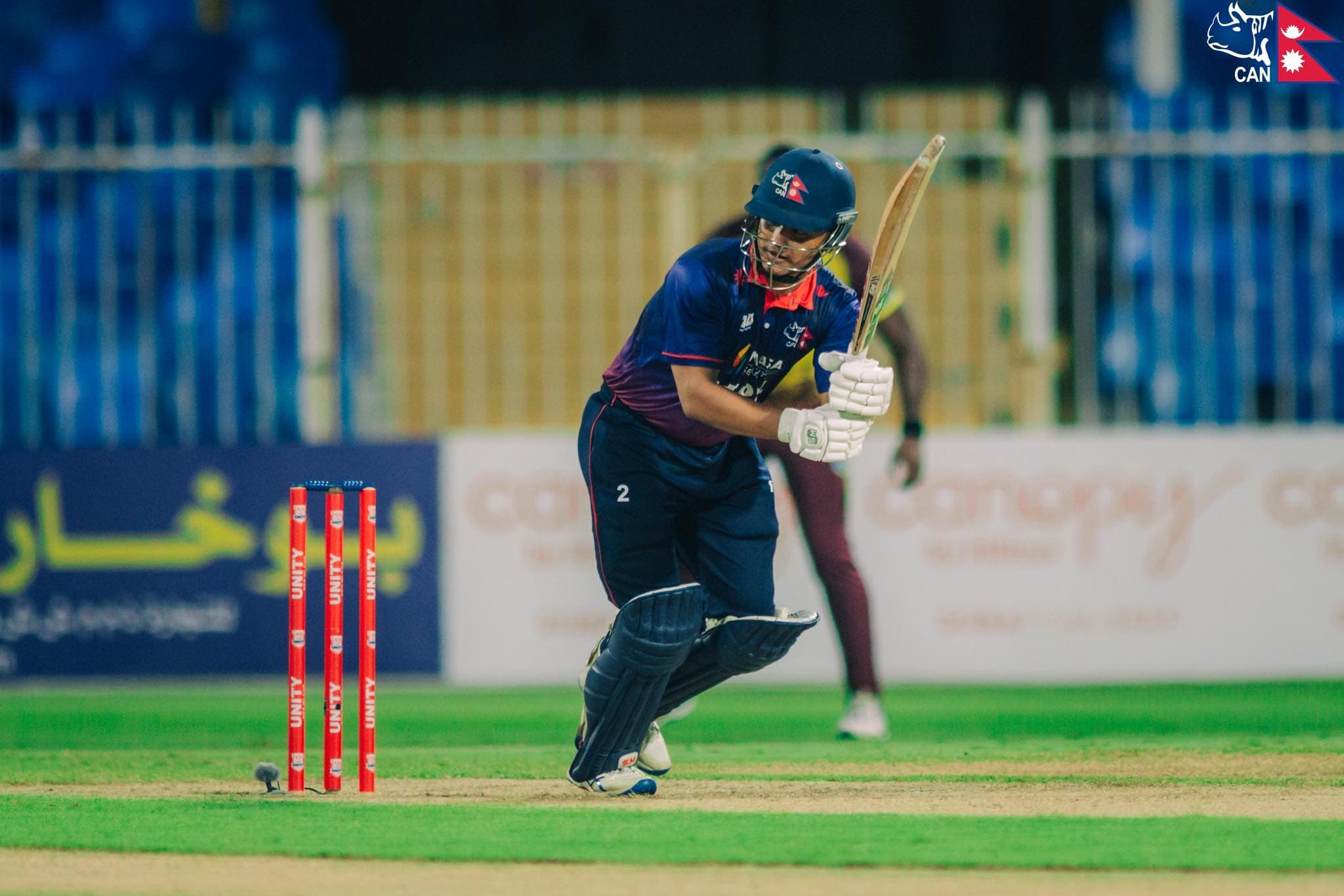 वेस्ट इन्डिजलाई नेपालको सामान्य लक्ष्य