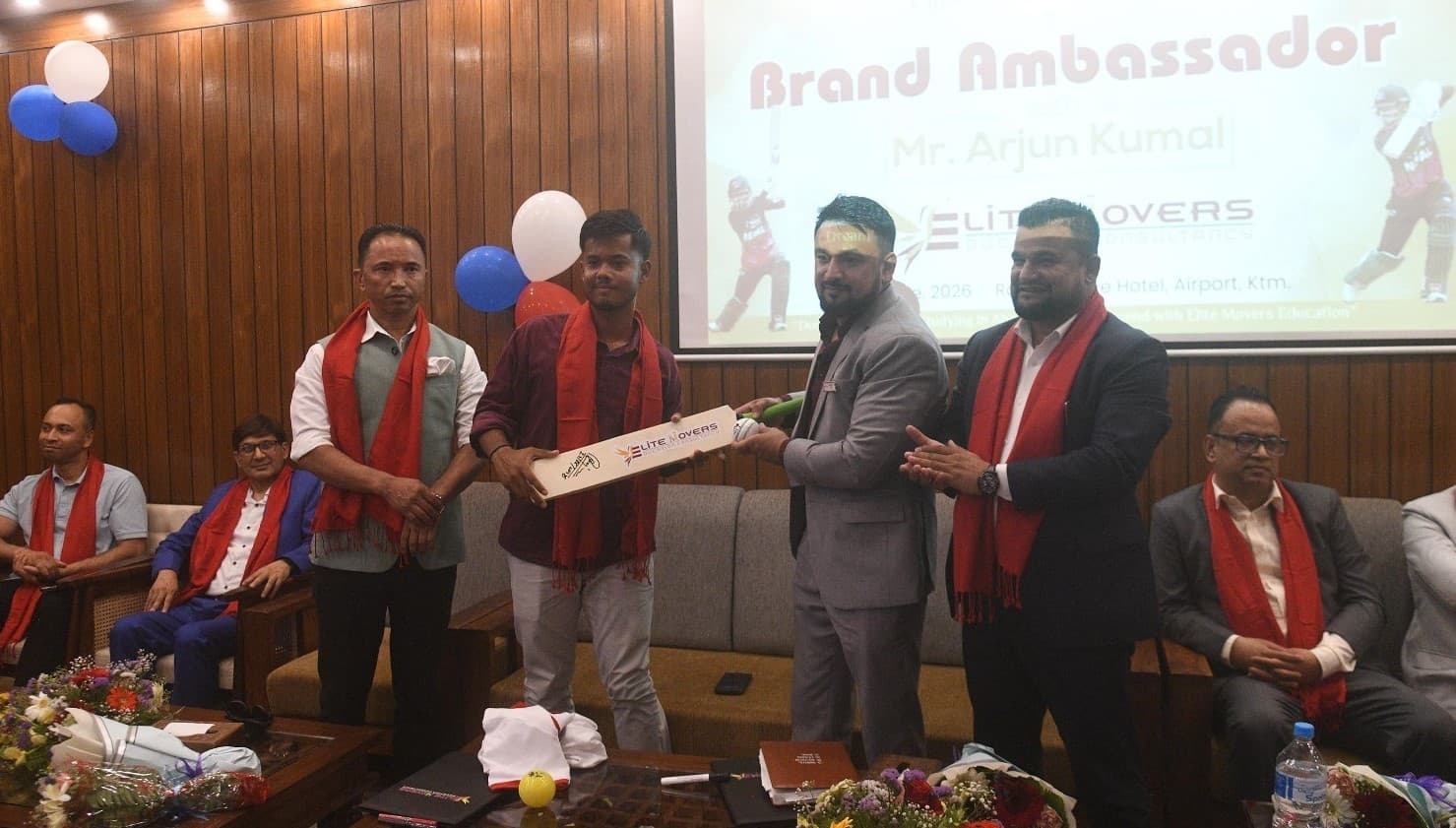 इलाइट मुभर्सको ब्रान्ड एम्बासडरमा अर्जुन कुमाल