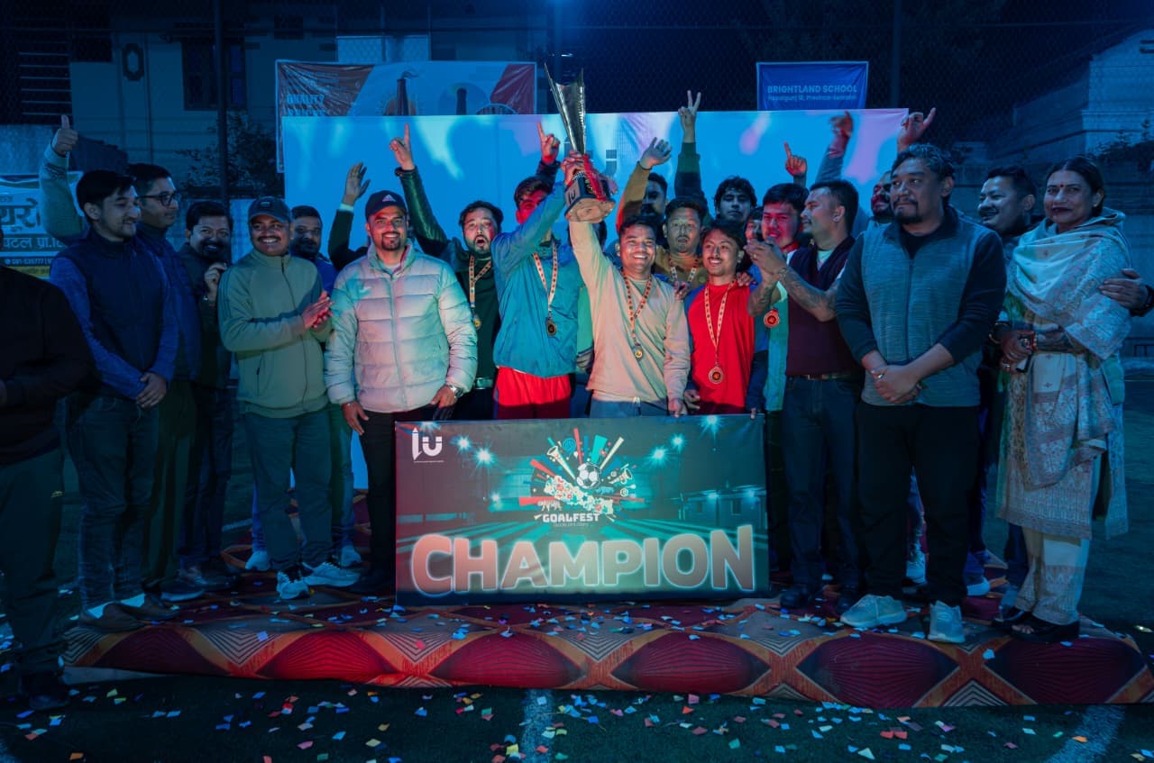 रेसिङ सहारा गोलफेस्ट फुटसलको च्याम्पियन 