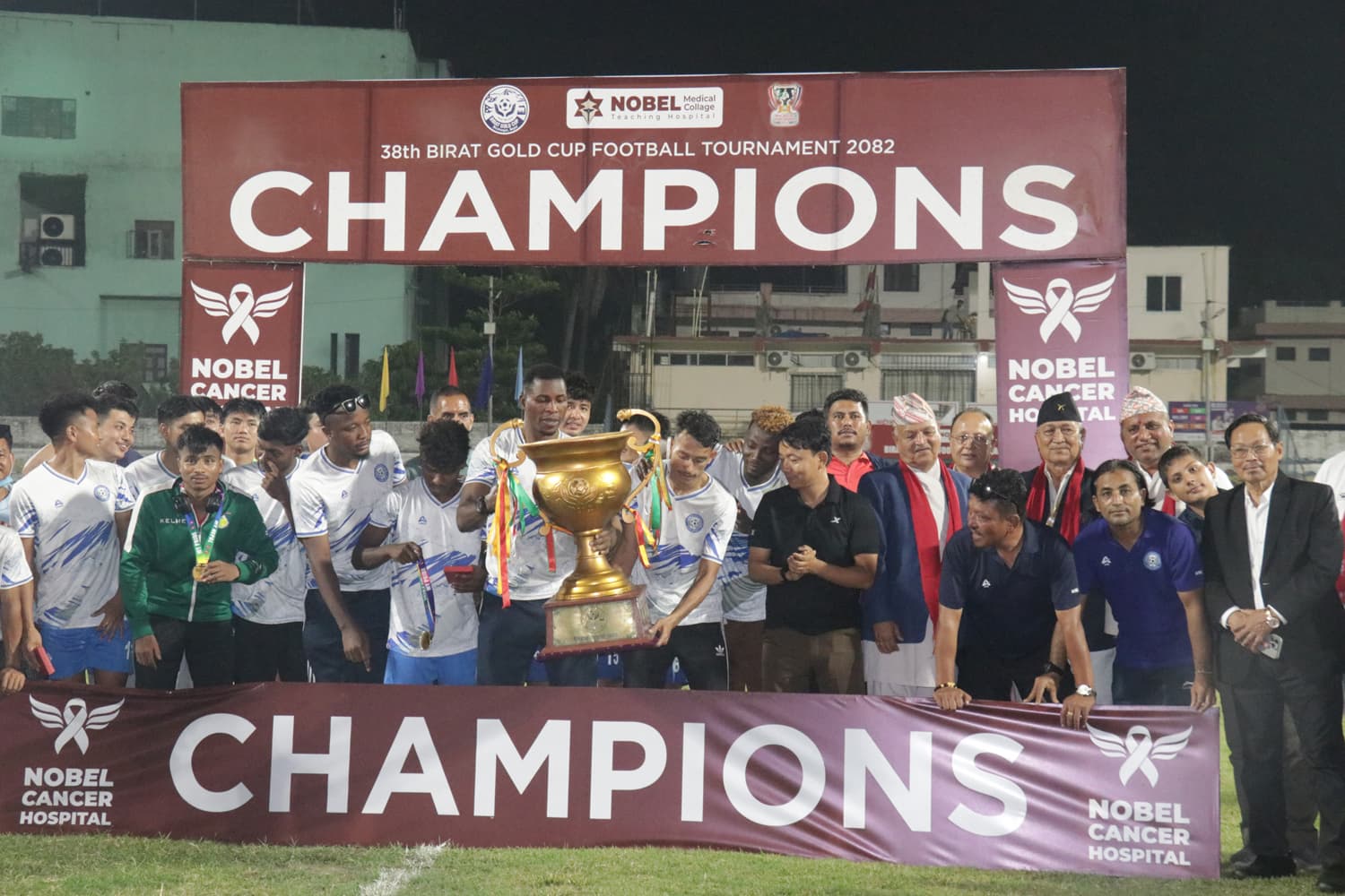 झापाले फेरि उठायो विराट गोल्डकपको उपाधि