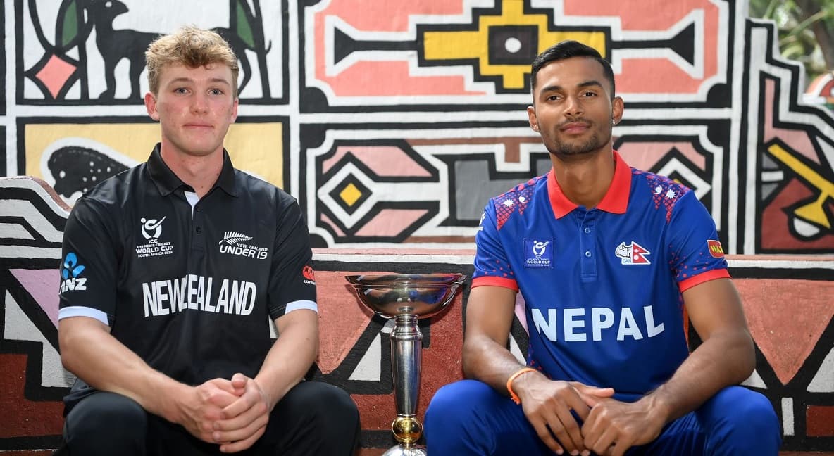 यू–१९ विश्वकप : न्युजिल्यान्डसँग खेल्दै नेपाल