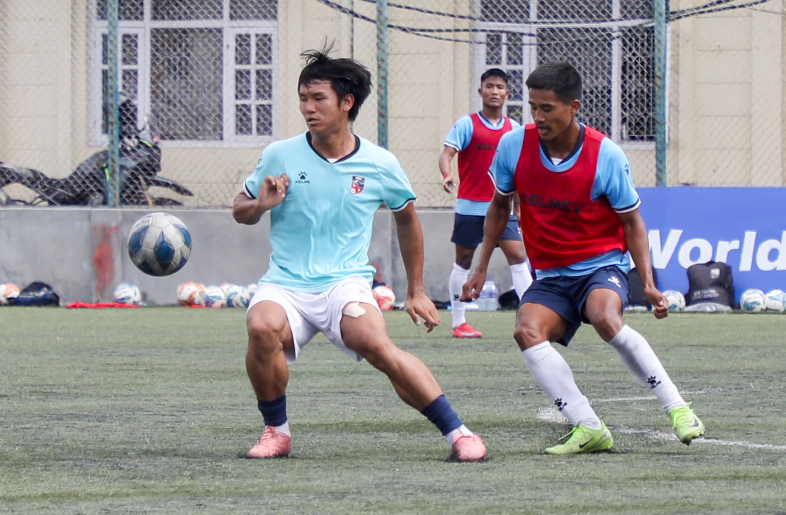 सिनियर टोलीसँग खेलाएर एसियन कप छनोटकाे तयारी गराउँदै एन्फा