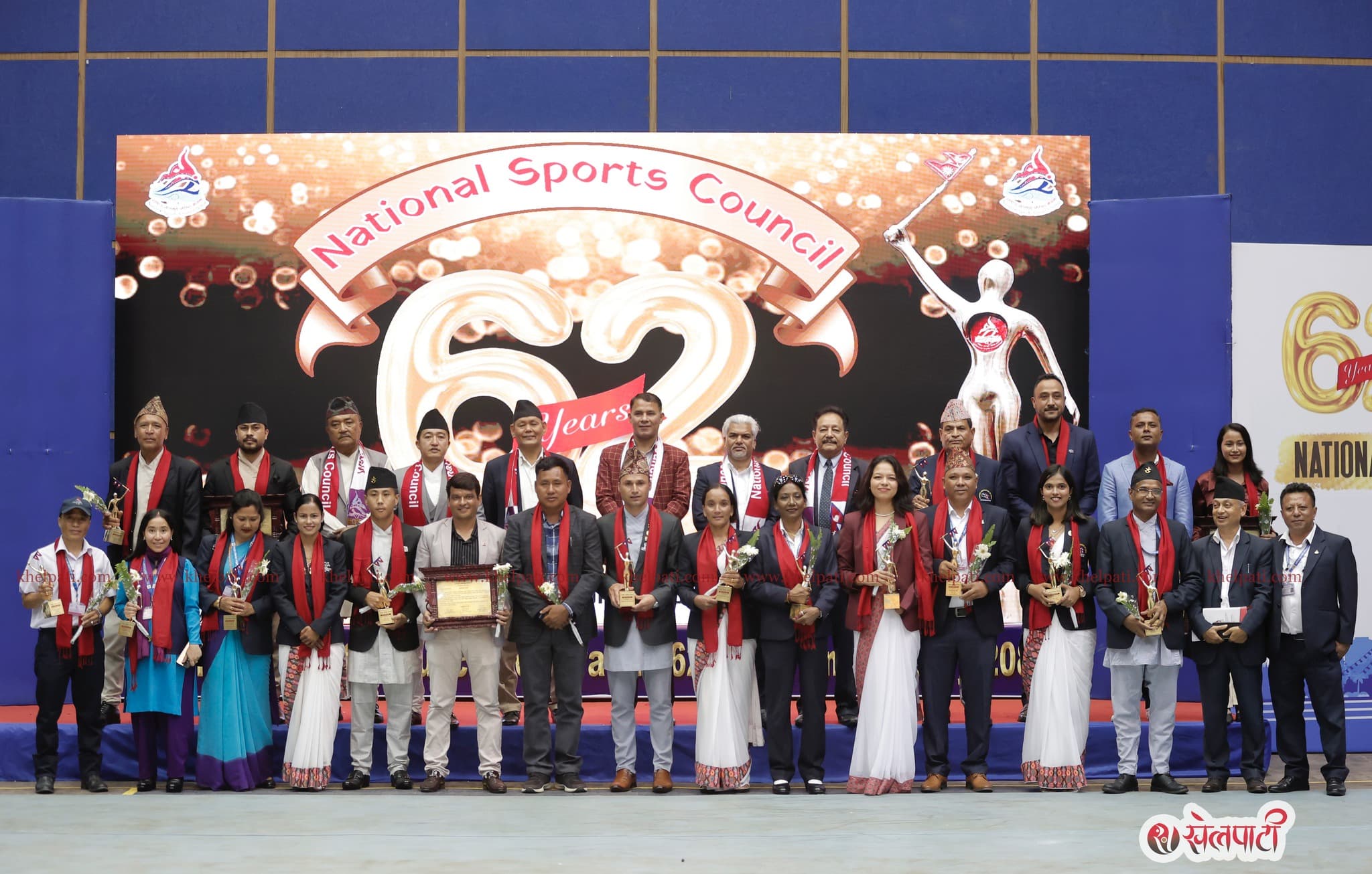 विश्वकपको रजत विजेता खो खो टिम उत्कृष्ट