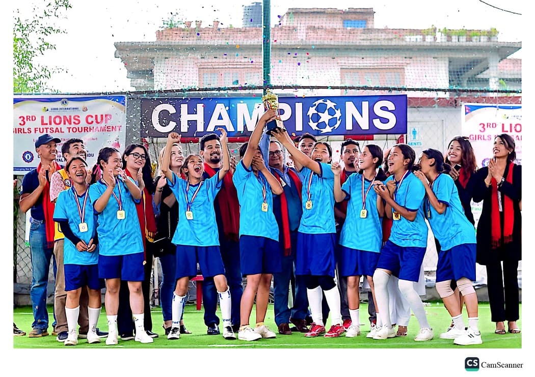 लायन्स कप फुटसल प्रतियोगिताको उपाधि विश्वामित्रलाई