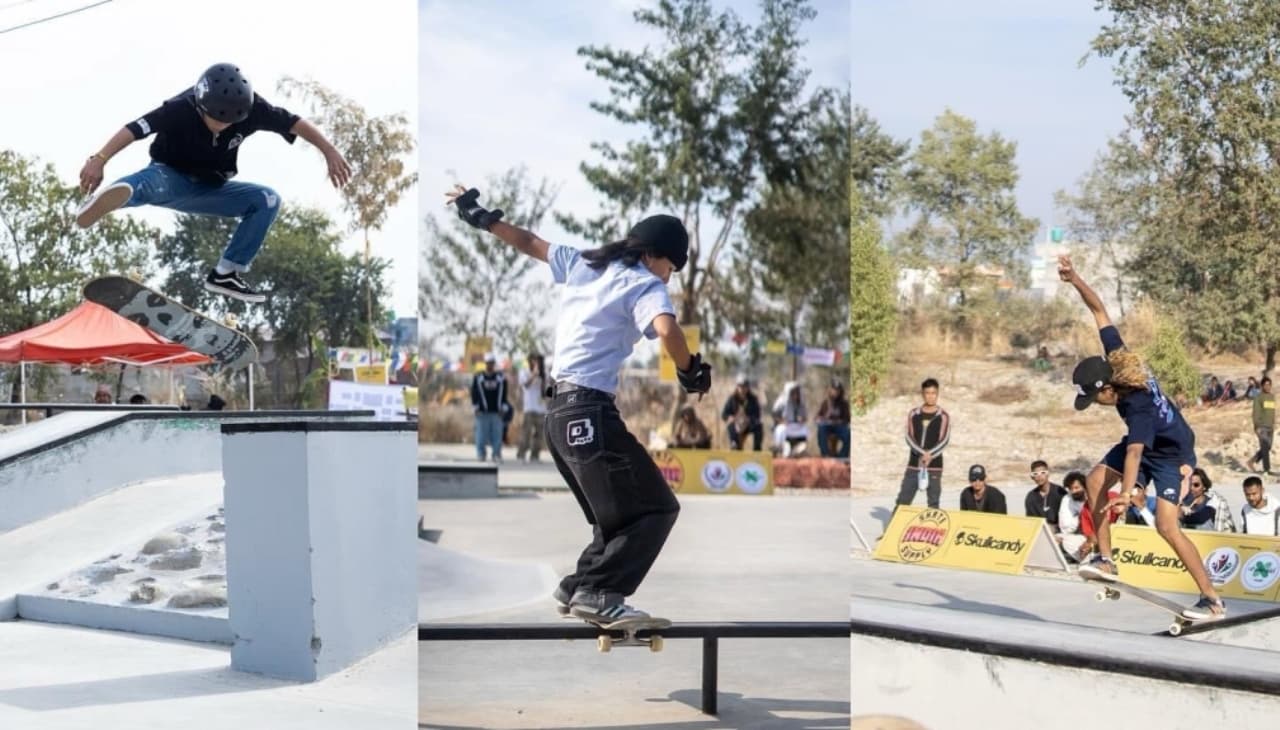 दक्षिण एसियाली स्केटबोर्डमा नेपाललाई ३ स्वर्ण