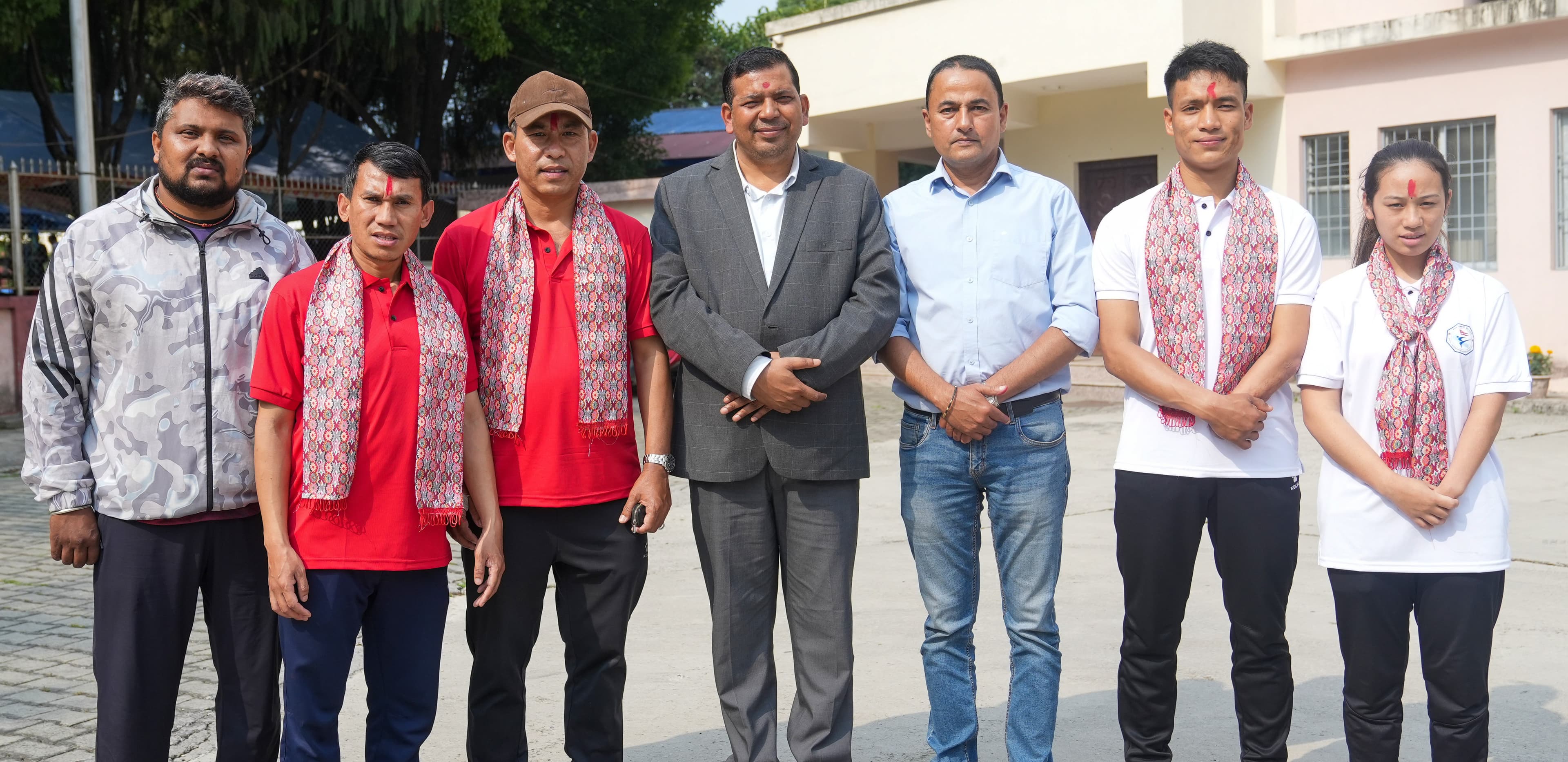 पारा तेक्वान्दो टोली मंगोलिया जाँदै