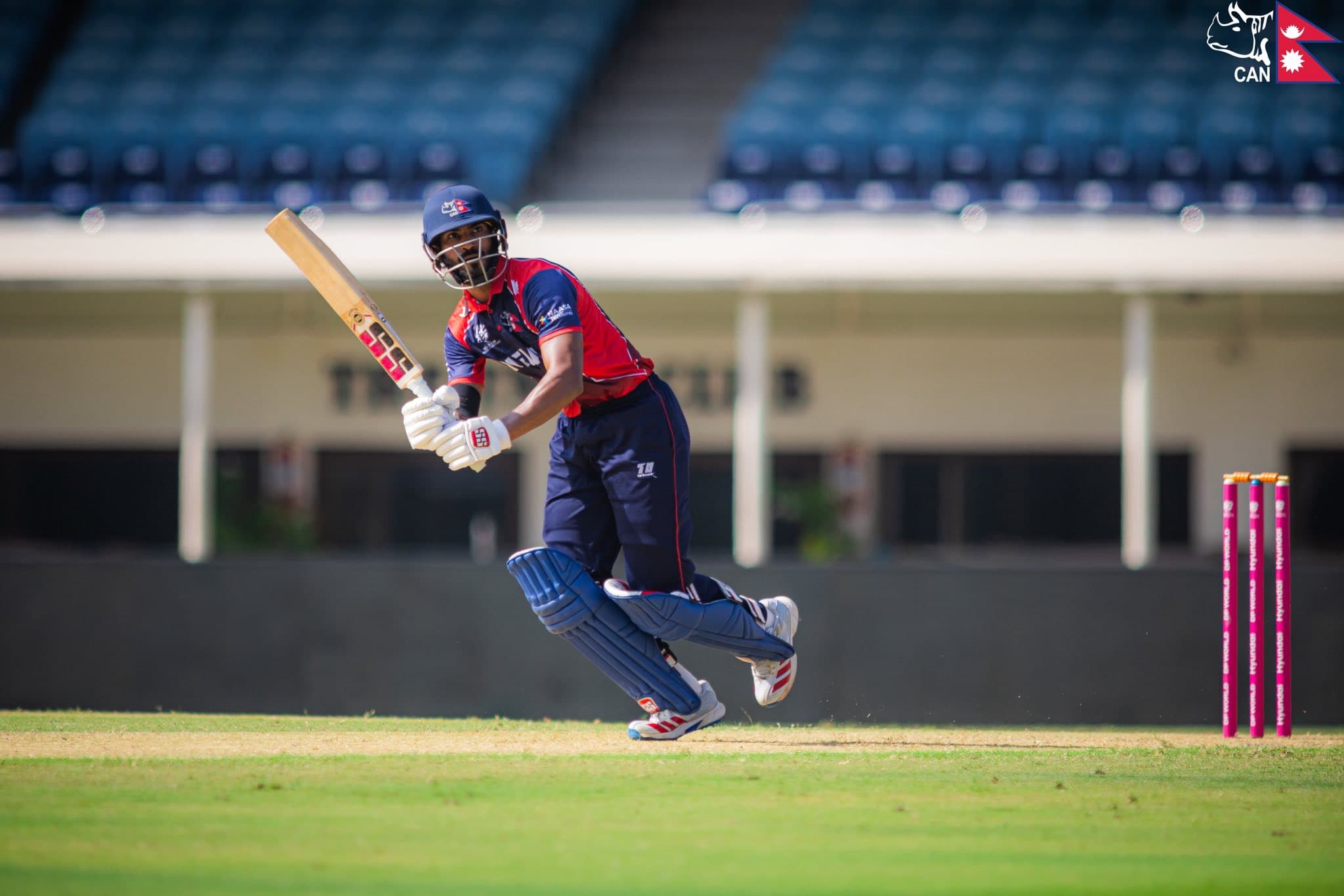 नेपालको जितमा आशिफको अर्धशतक