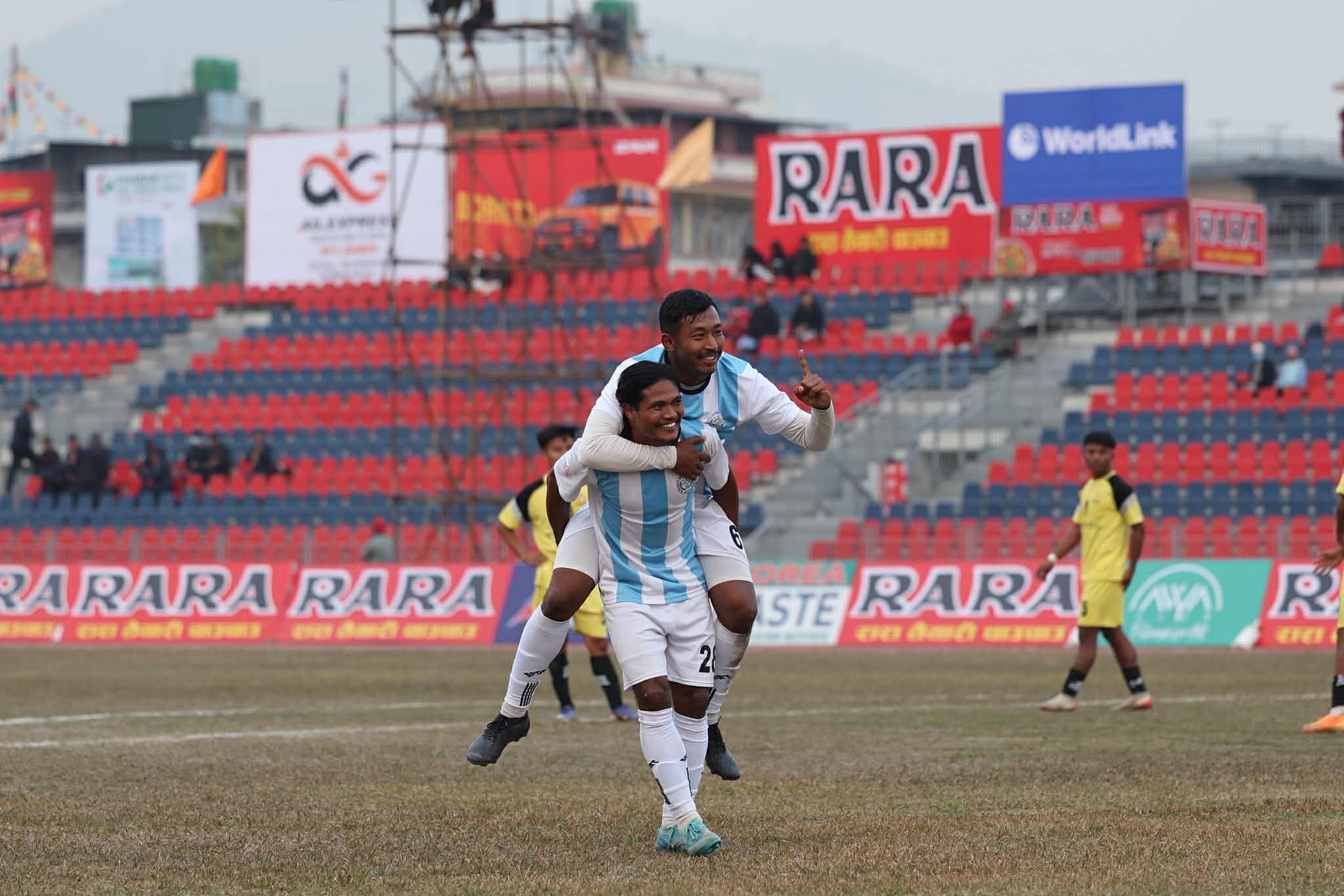 एपीएफलाई हराउँदै मनाङ क्वार्टरफाइनलमा