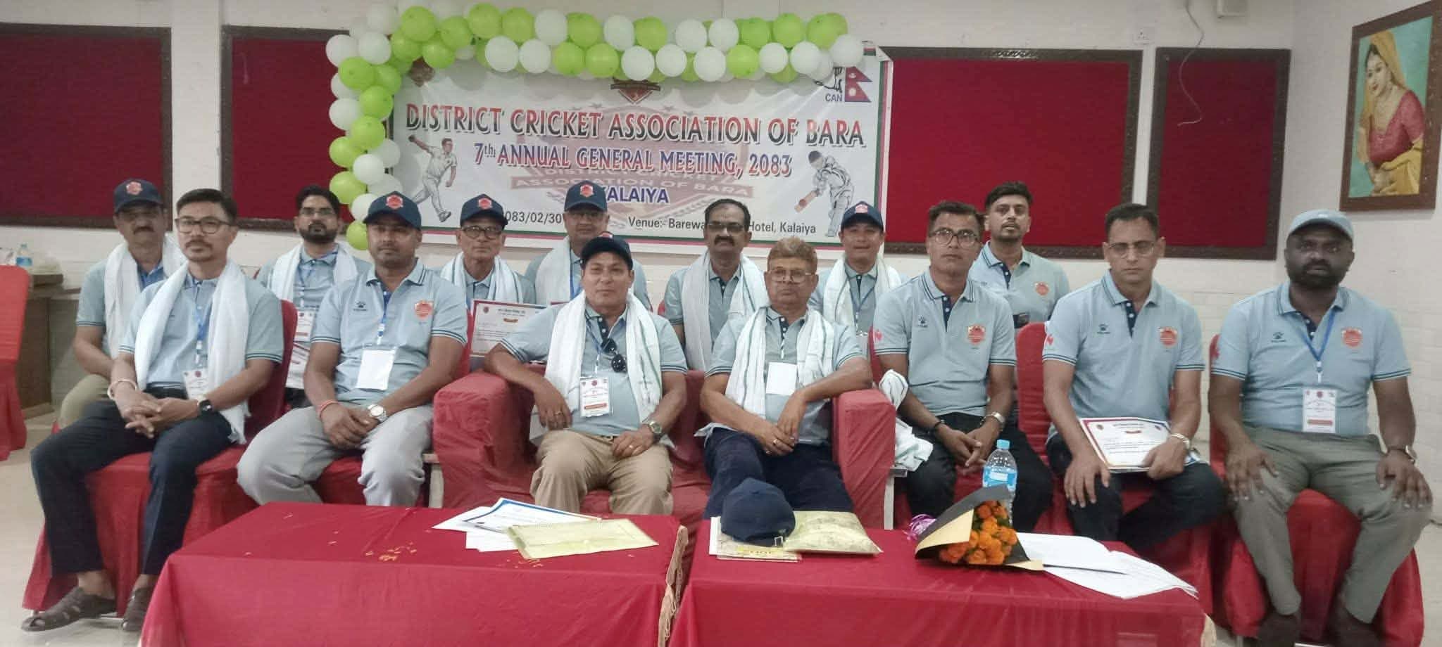 बारा जिल्ला क्रिकेट संघको अध्यक्षमा पुनः चौरसिया