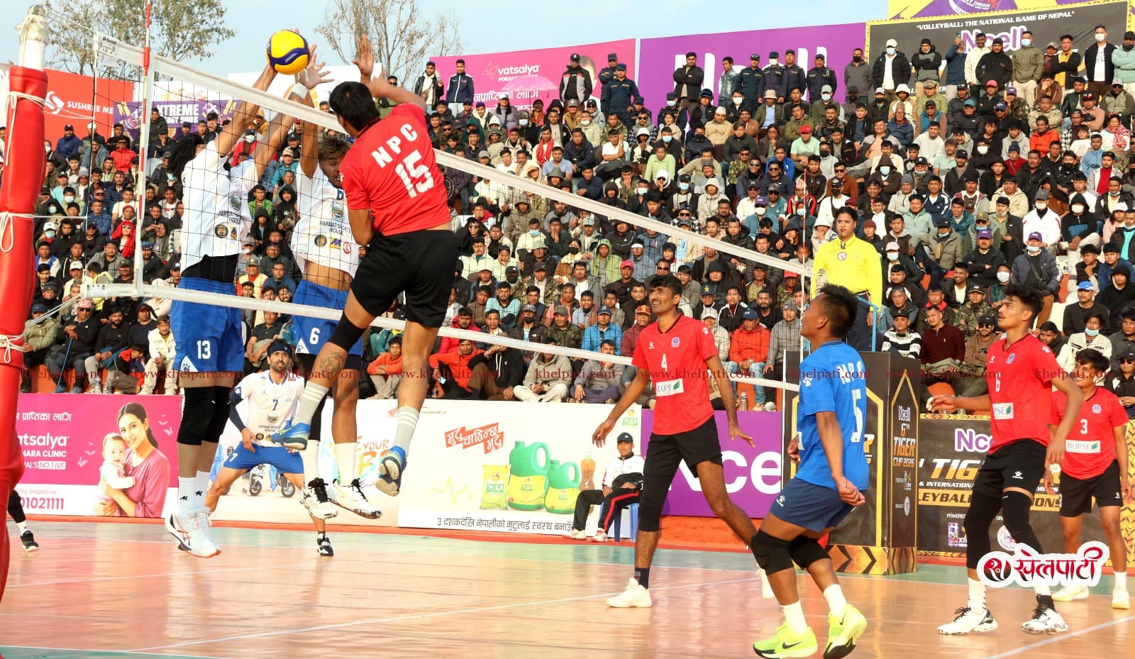 प्रतिष्पर्धात्मक खेलमा पर्वतसँग पुलिस स्तब्ध