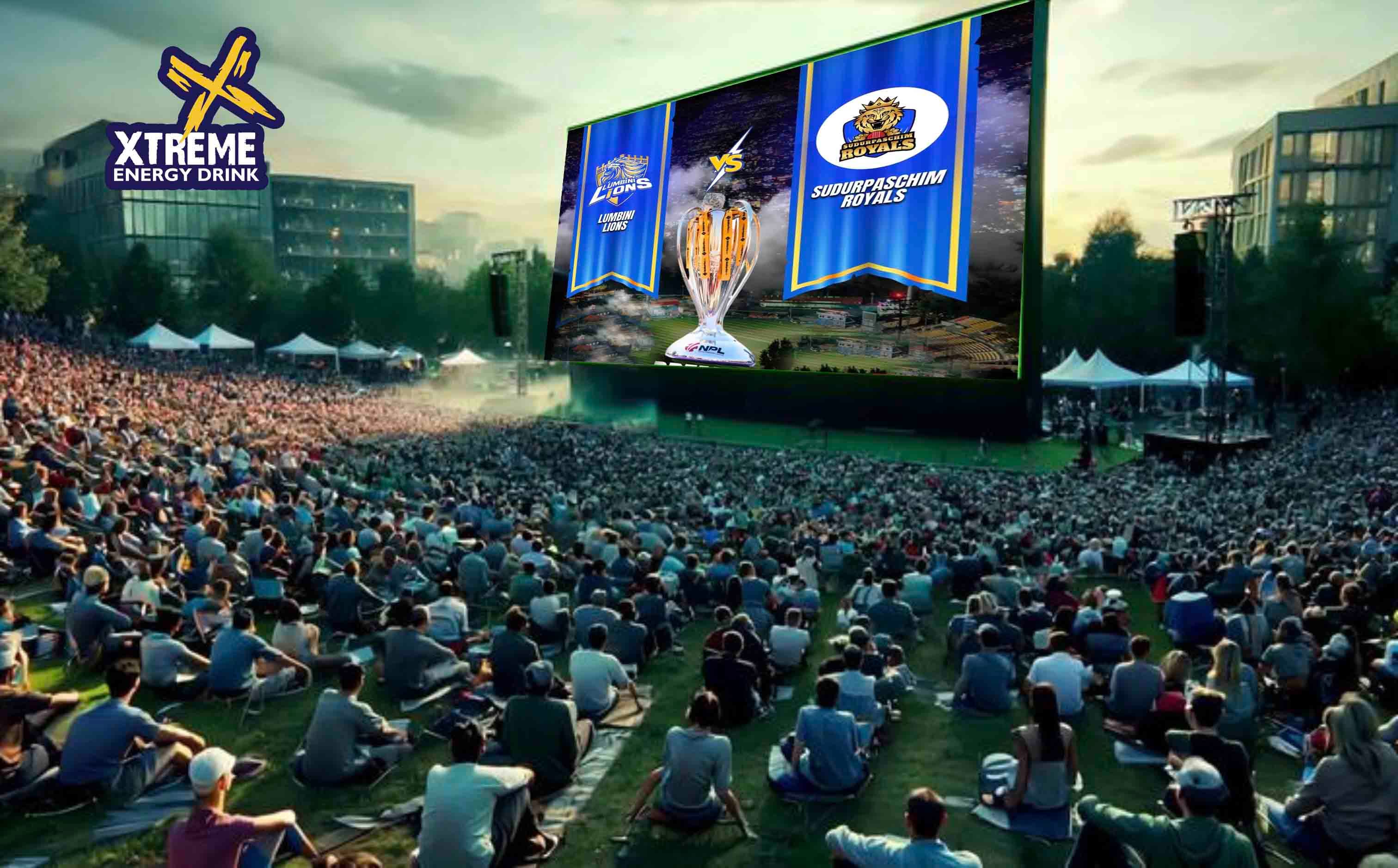 एस्ट्रीमले एनपीएलको फाइनल डिजिटल स्क्रिनमा देखाउने