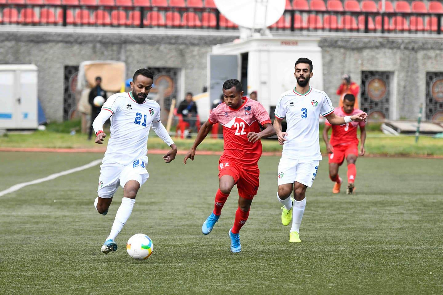 नेपाल कुवेतसँग १-० ले पराजित - Khelpati