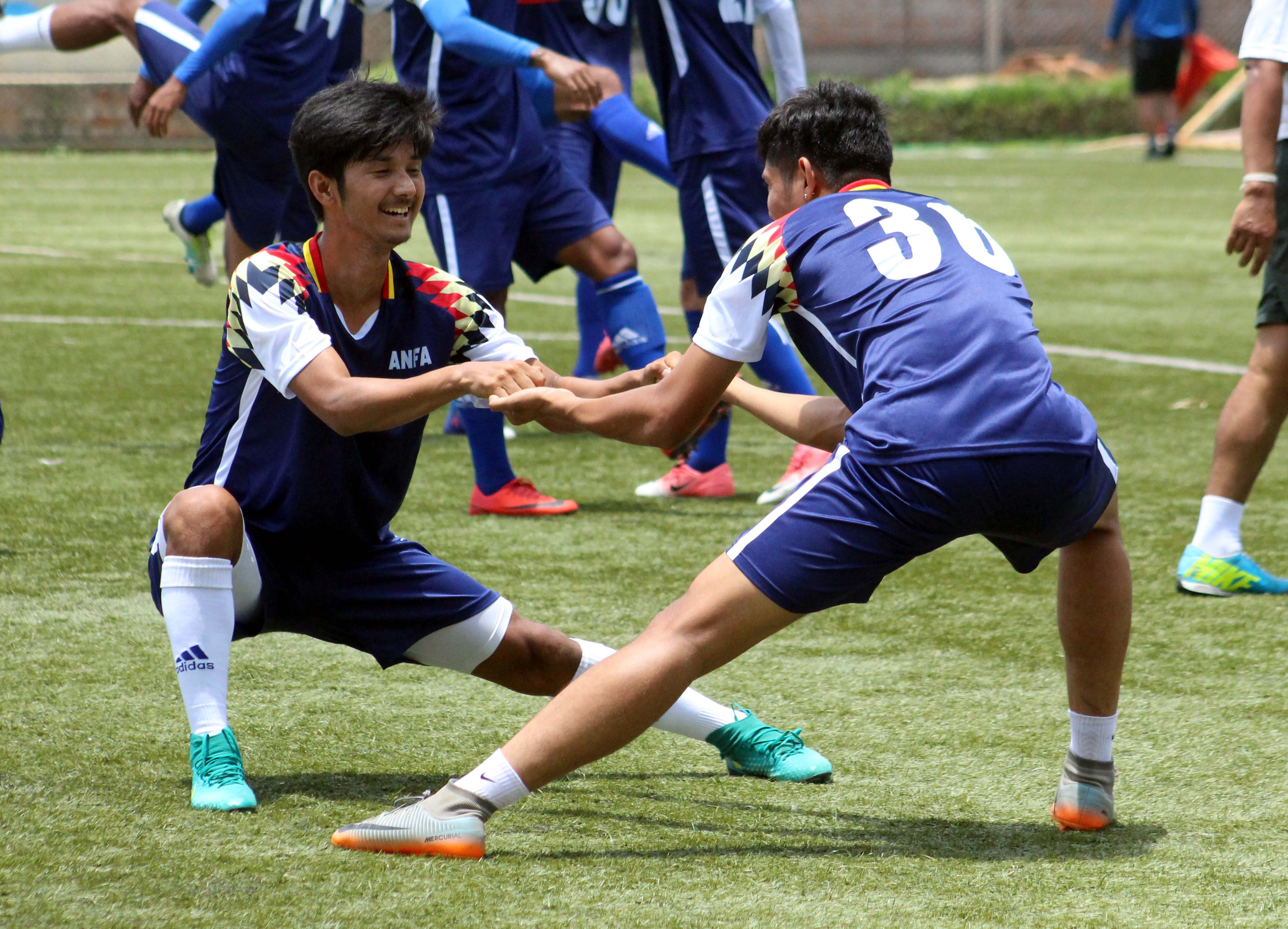 नेपाली राष्ट्रिय फुटबल टिमले थाईल्याण्डसंग मैत्रीपूर्ण  खेल खेल्ने