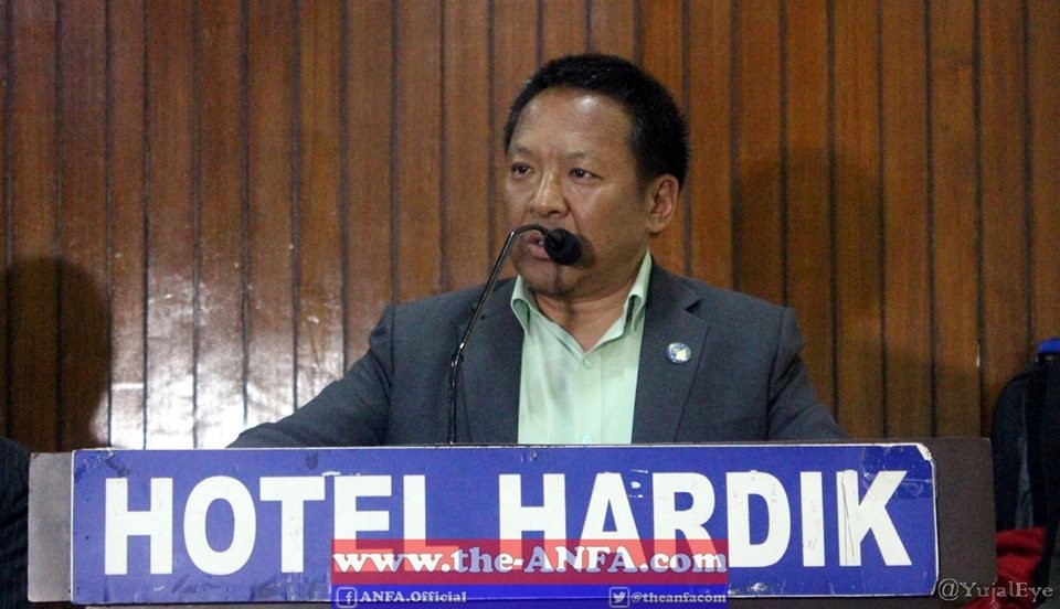 एन्फा अध्यक्ष शेर्पा भन्छन्, ‘नेपाली फुटबलले अब फड्को मार्छ’