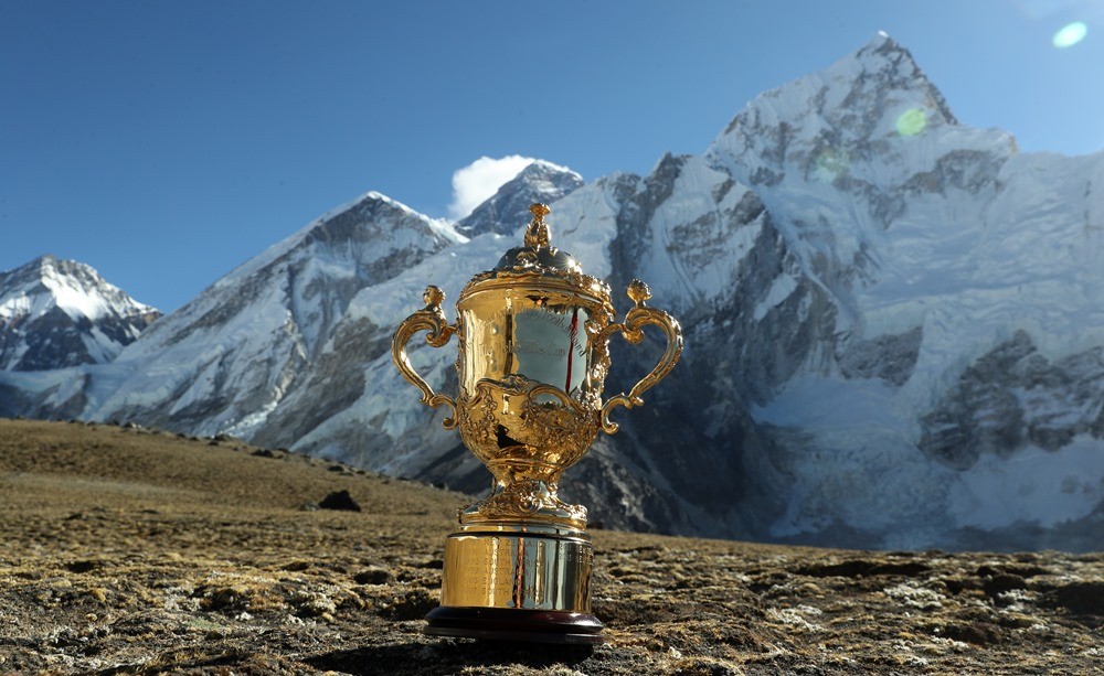 रग्बी विश्वकप ट्रफी आज विश्व सम्पदा सूचीमा सुचिकृत स्थानमा लगिने