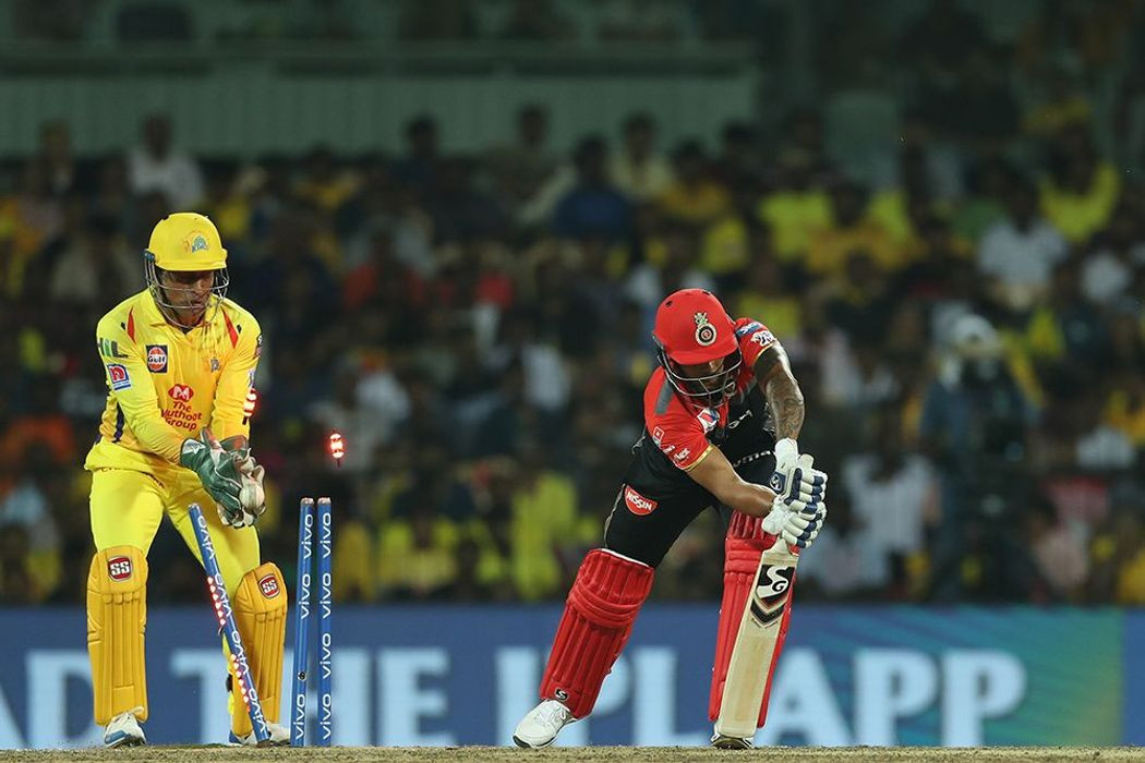 आईपीएल : बैंगलोरद्वारा चेन्नईलाई ७१ रनको लक्ष्य