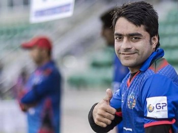 पीपीएल क्रिकेटको सफलताका लागि अफगानी बलर राशिदले दिए शुभकामना