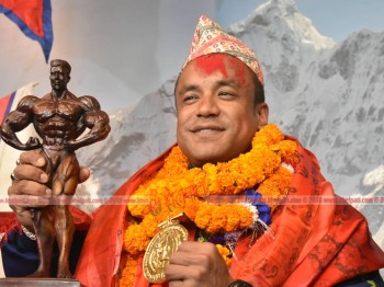 विश्व च्याम्पियन महर्जन स्वदेश फर्किए