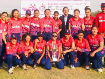 उपविजेता महिला क्रिकेट टोली आज स्वदेश फर्कदै