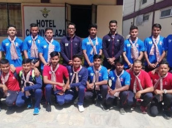 यू -१९ क्रिकेट टोली भारत प्रस्थान