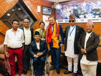 नेपाल आईपुगे अन्तर्राष्ट्रिय पाराओलम्पिकका अध्यक्ष