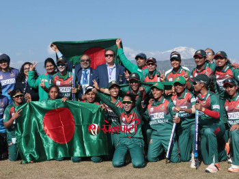 महिला क्रिकेटमा बंगलादेशलाई स्वर्ण