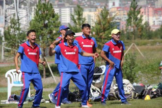 नेपालविरुद्ध खेल्दै अन्तर्राष्ट्रिय क्रिकेटमा डेब्यु गर्दै मंगोलिया