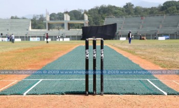 मुलपानी क्रिकेट मैदानमा पहिलो अन्तराष्ट्रिय खेल हुँदै