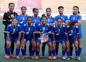 पहिलो हाफमा नेपाल ३-० ले पछाडी