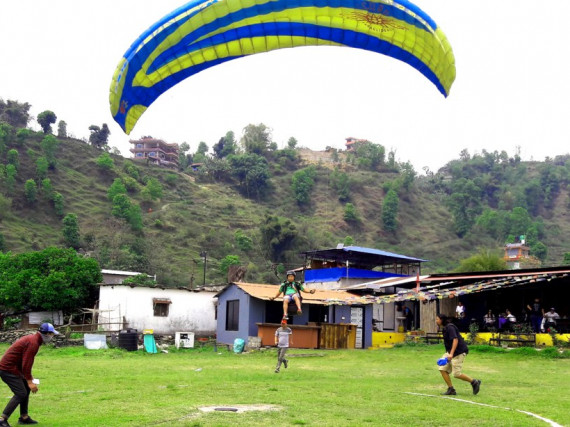 प्याराग्लाईडिङमा आर्मीको अग्रता