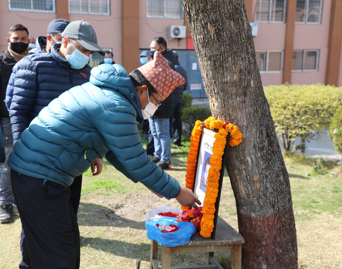 प्रशिक्षक घनश्याम राईप्रति श्रद्धान्जली